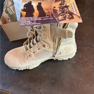 Tactical Tan Combat Boot